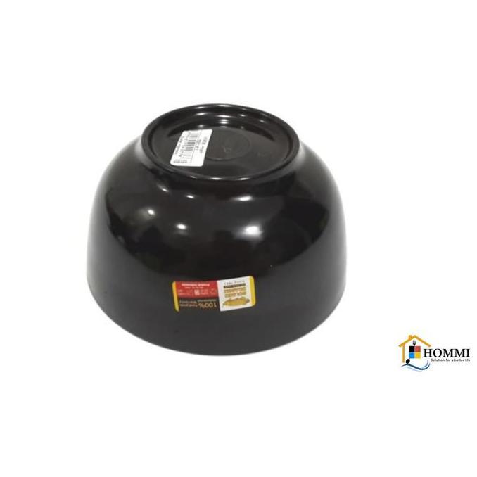 Murah Mangkok Melamin Hitam 6 Inch Golden Dragon W0806