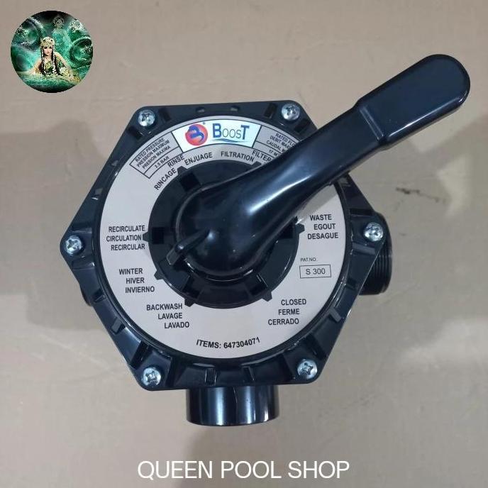 Promo Kepala Filter Boost 1,5 Inch - Kepala Filter Kolam Renang Boost Taiwan