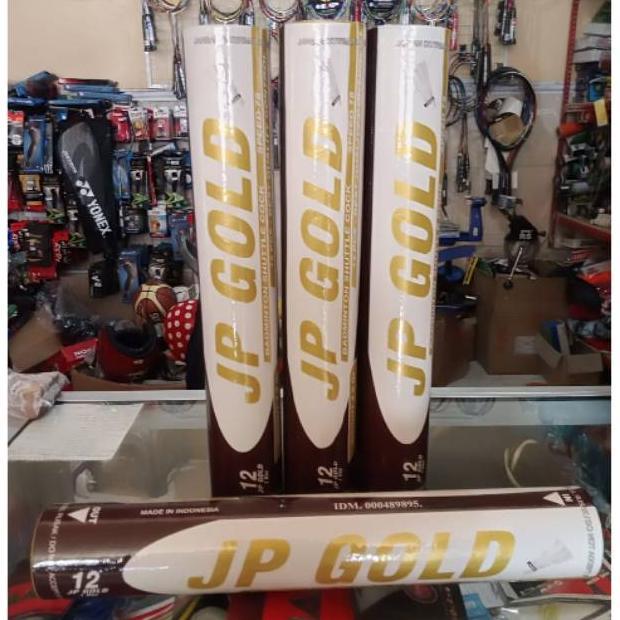 OFFICIAL JP Gold Shuttlecock / Shuttlecock Badminton JP Gold // Kok Bulutangkis JP Gold Termurah KOK