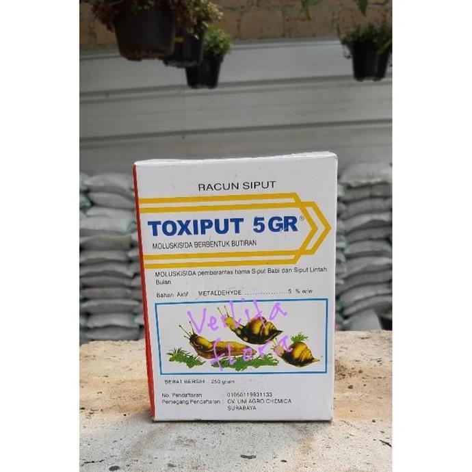 Toxiput Moluskisida Racun Pembasmi Siput & Bekicot