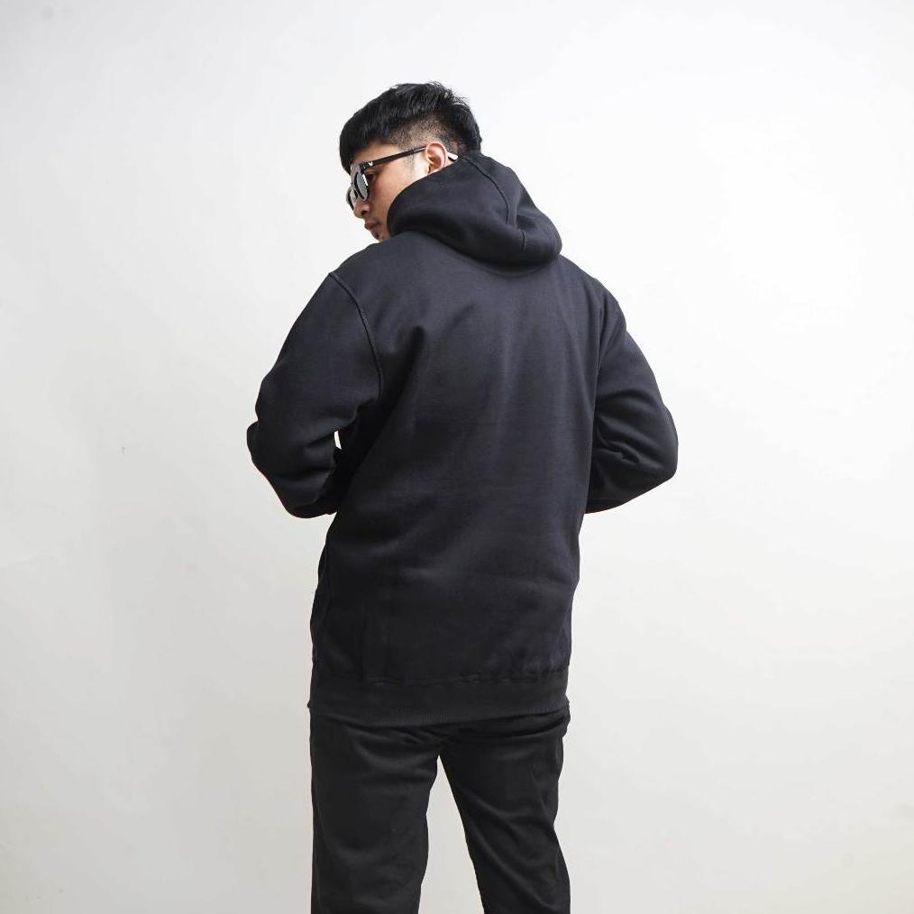 EXCLUSIVE Breakside Hoodie Instinct - Black Sweater Pria