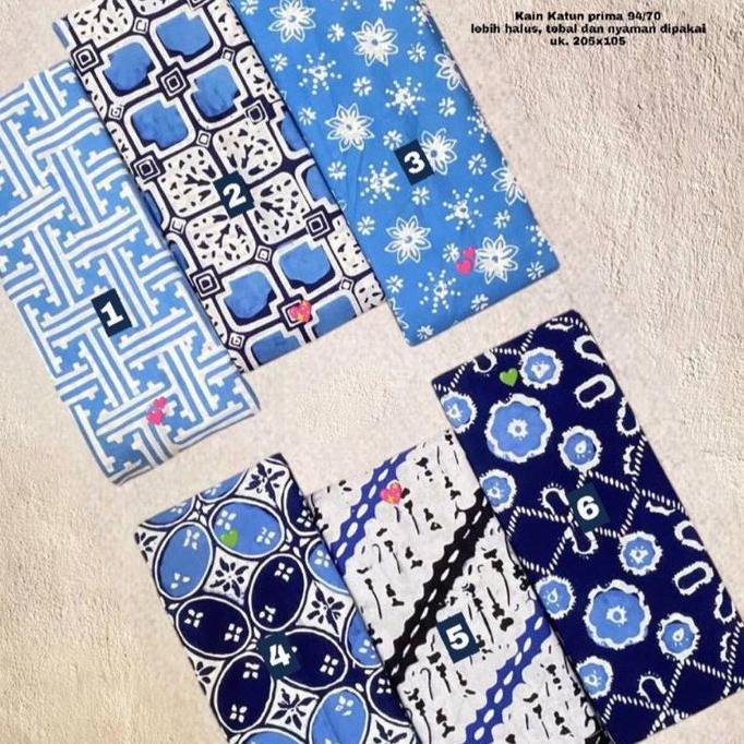 Sarung santri sarung santri putri batik cap 2 warna series katun prima halus Nyaman Tebal