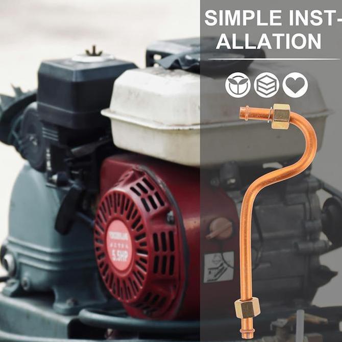 ZISIMAHE Pipa Angin Kompresor Berbentuk 7 / Sparepart Kompresor Angin / Pipa Pengembalian Udara