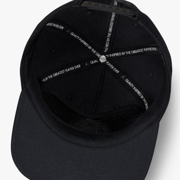 Topi Snapback Nike Jordan Pro Structured Sneaker Patch Hat Black Hv1169-010 Best Seller/Best Quality