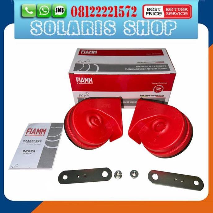 Fiamm Klakson Keong Mobil Motor 12V /Klakson Keong/Klakson Fiamm Italy 12V/Car Horn/Fiamm Horn