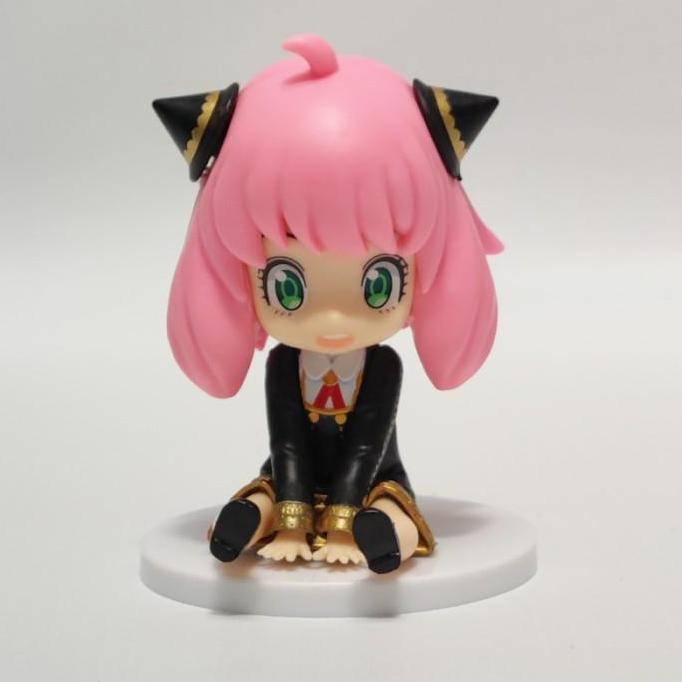 Action Figure Spy X Family Anya Pvc Pajangan Meja Cake Topper 05