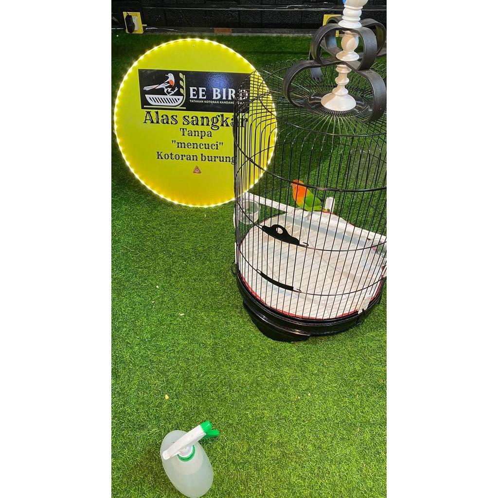 Alas sangkar kandang burung besi bulat jumbo ukuran diameter 42 cm ( perbox ) murai kacer jalak love