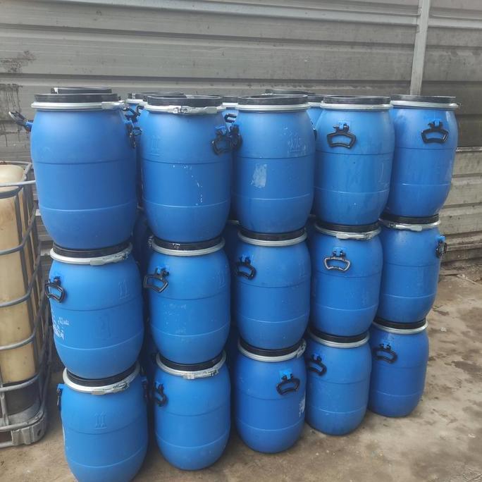drum plastik, drum biru, kapasitas 25-30 liter