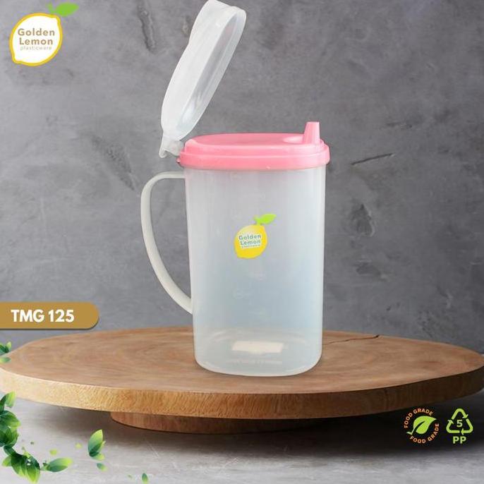 Altwood- Tempat Minyak Goreng Golden Lemon 2Liter / Oil Pot / Tempat Minyak Goreng 2L / Teko Tempat 