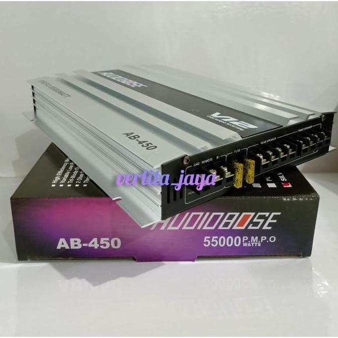 Power Audiobose AB-450 Power Amplifier AUDIOBOSE 4 Chanel