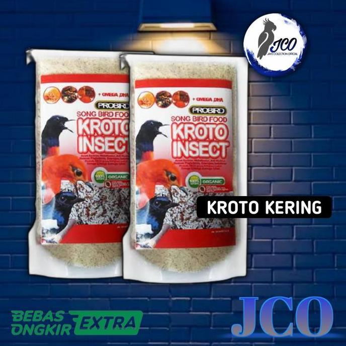 Cod,Bisa- Pakan Burung Murai Kacer Kroto Insect Pakan Burung Kroto Insect