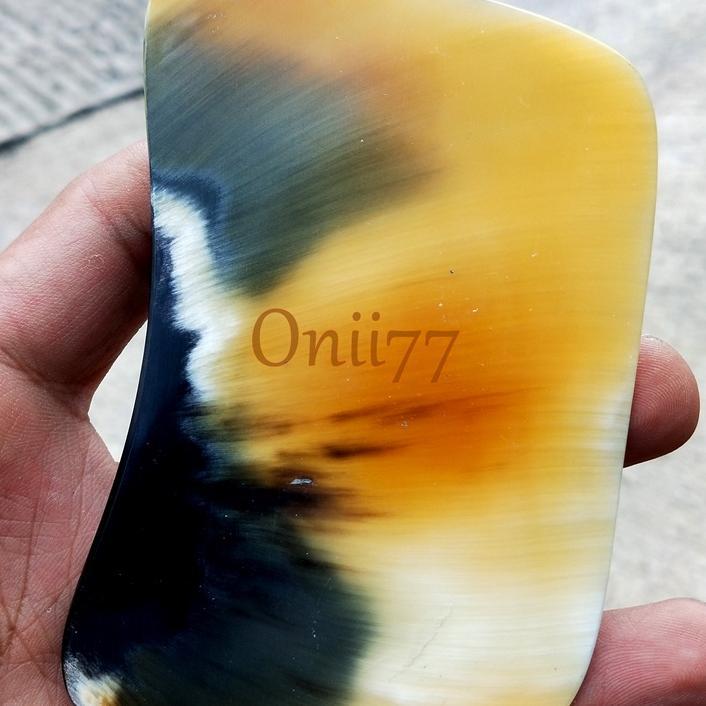 Papan Terapi Pijat Guasha Tanduk Sapi Model Kotak Jumbo