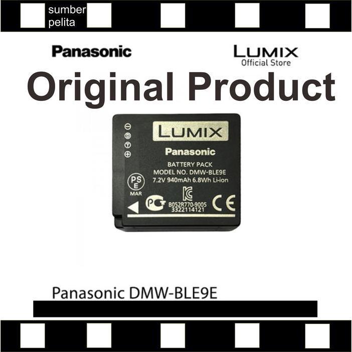 Baterai Panasonic Lumix Dmw-Ble9E For Lumix Gx7 ,Gf3 , Gf5 , Gf6 ,Original New