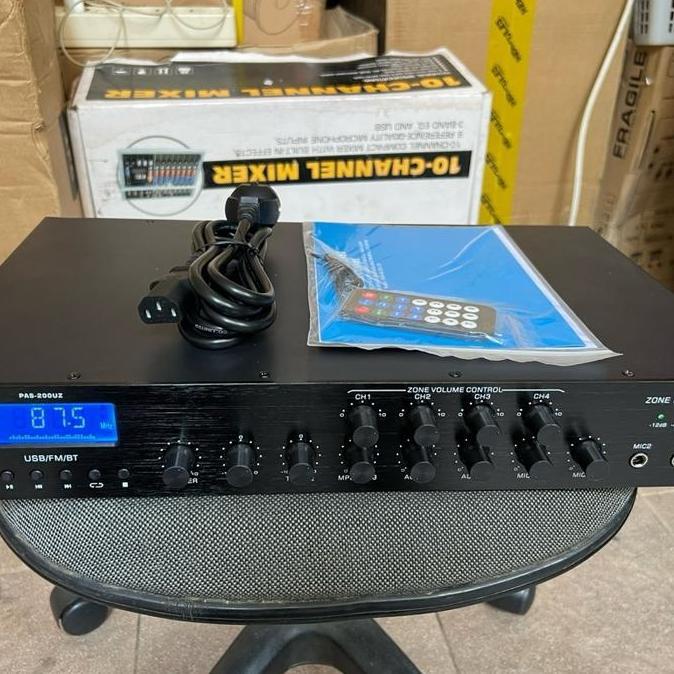 AMPLIFIER VPK PAS 200UZ AMPLI VPK PAS 200 UZ VPK PAS200UZ 4 ZONA ZONES