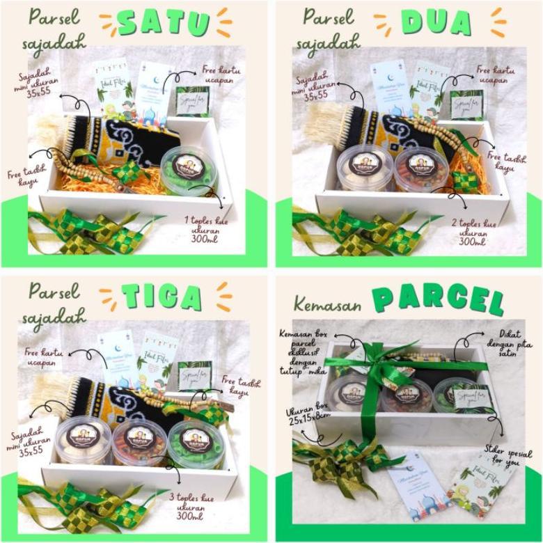 ZARELL HAMPERS RAMADHAN IDUL FITRI PAKET THR PARSEL SAJADAH HIJAB KUE KERING KHAS LEBARAN KADO ISLAM
