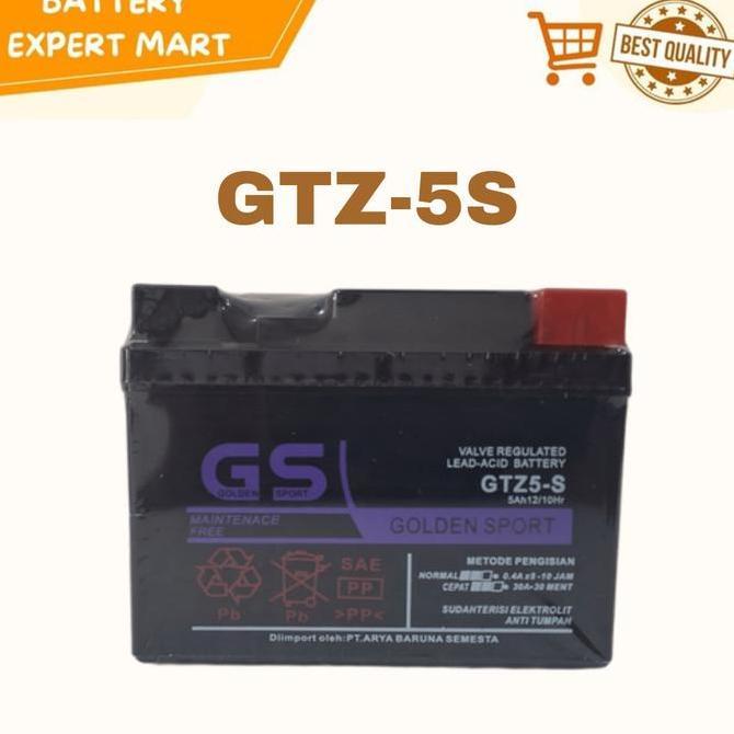 Aki Motor Honda Vario 110 GTZ5S Accu Kering MF