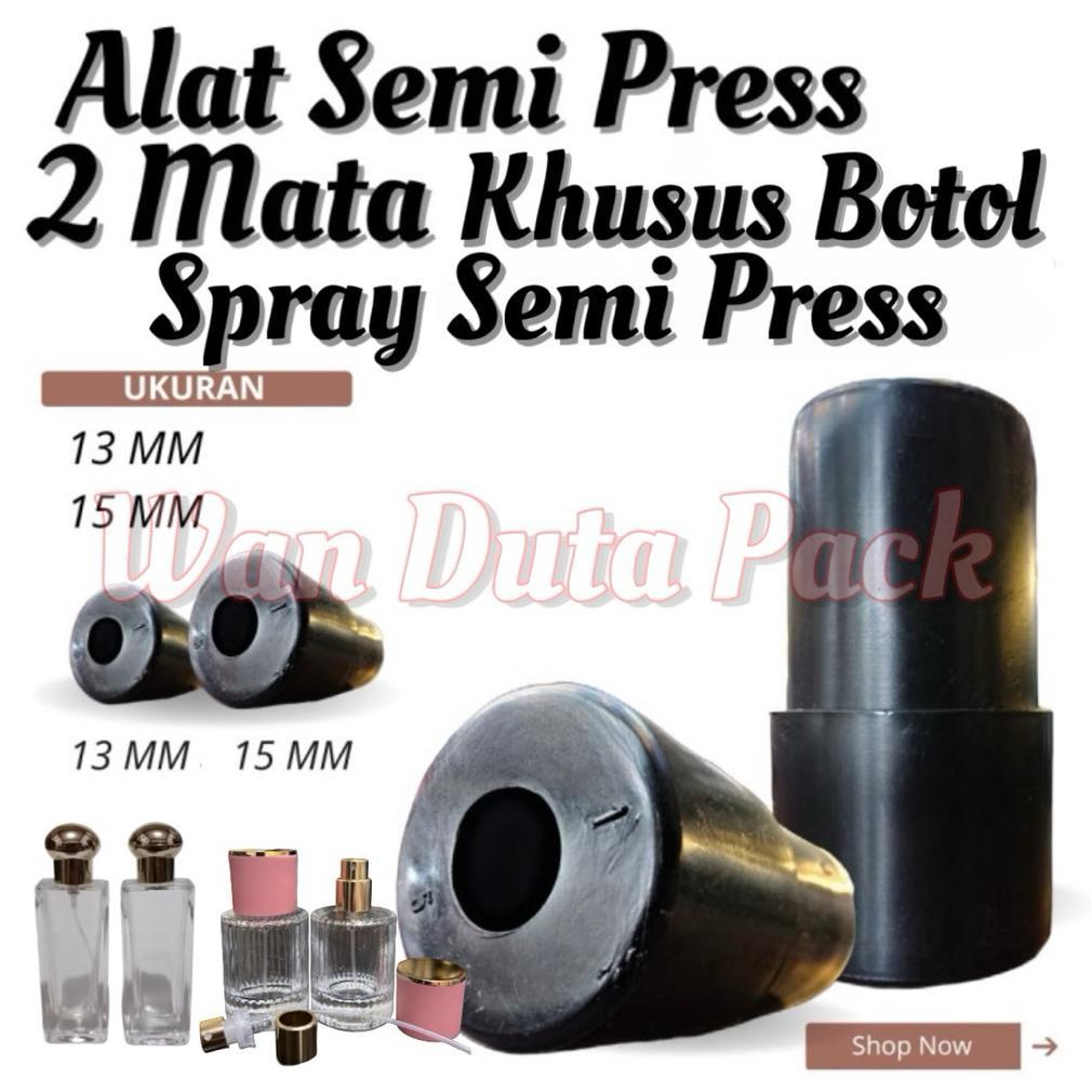 Alat Pembuka & Penutup Botol Parfum Spray Semi Press/Easy Pump Ukuran 13mm & 15mm