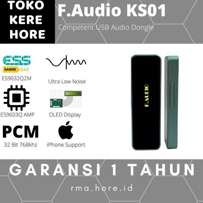 F.Audio KS01 ES9308Q2M ES9603Q AMP Portable USB Type C DAC / Amplifier