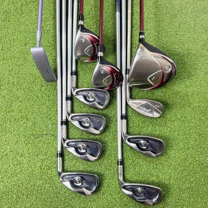 Bridgestone Stick Golf Ladies Tourstage Viq Original Fullset Bag Golf 6 Iron Set Graphite Shaft Siap