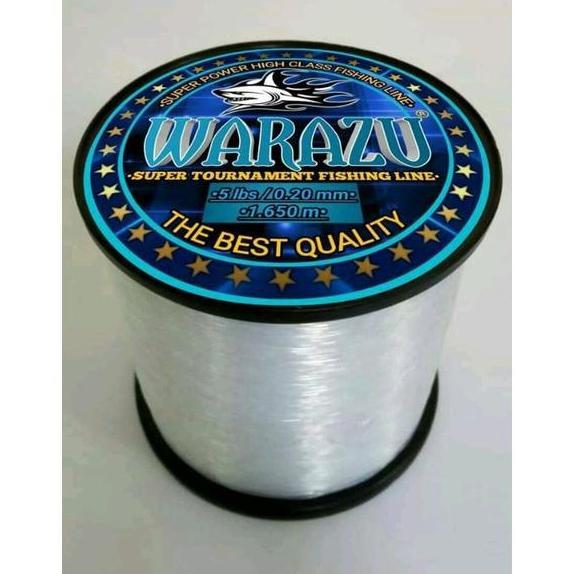 BENING WARAZU COCOK UNTUK KENCEH (WARAZU FISHING LINE bisa COD (SENAR PANCING ANTI KRITING,ELASTIS,K