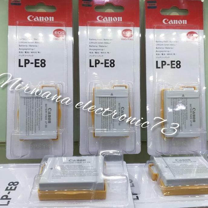 BEBAS ONGKIR - BATERAI CANON EOS 600D
