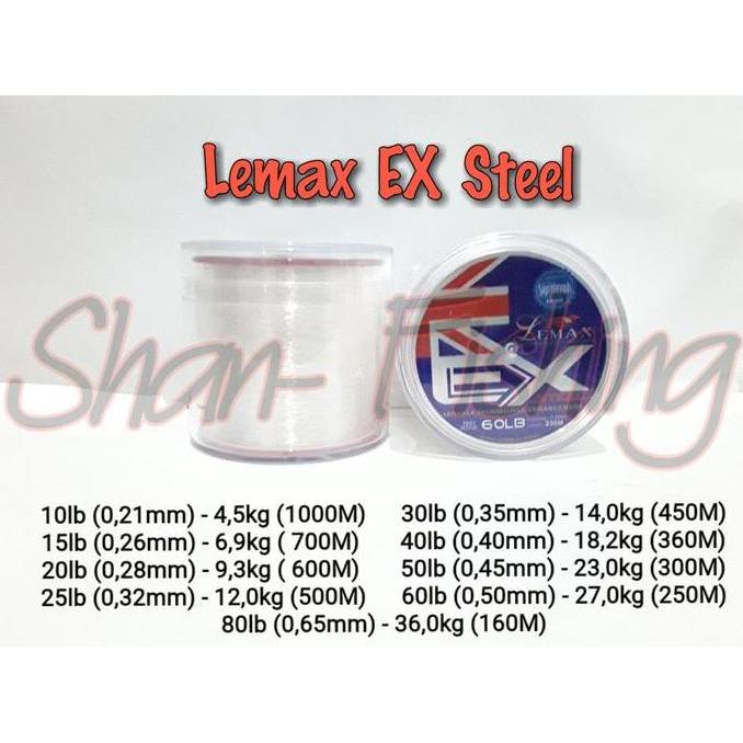 Senar Pancing Lemax EX Steel