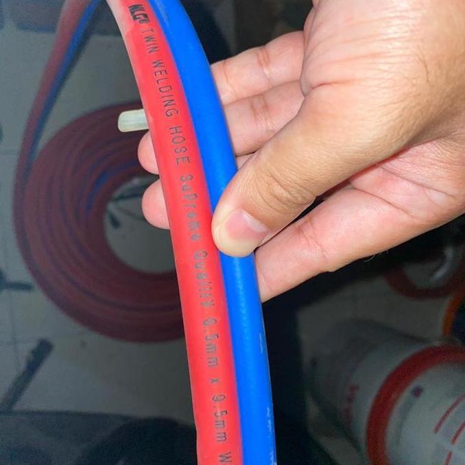 Cod,Bisa- Selang Double Las Oksigen Dan Lpg Per Meter Merk Mlg