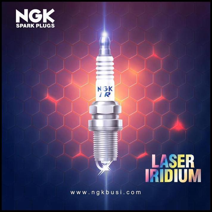 TERBARU BUSI NEW NINJA ZX25R, NEW NINJA 250FI 2018- NGK LASER IRIDIUM JAPAN 