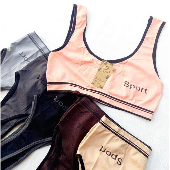 Wkwkwk- 6 Pcs Miniset Bra Rajut Wanita Dewasa - Bra Remaja Tanpa Busa Premium Quality Lembut Nyaman 