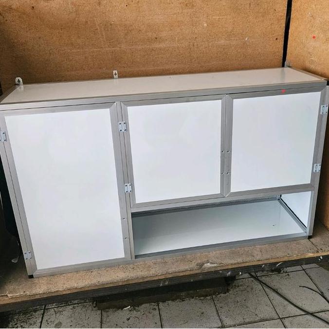 rak gantung kitchen set atas aluminium Abumbu