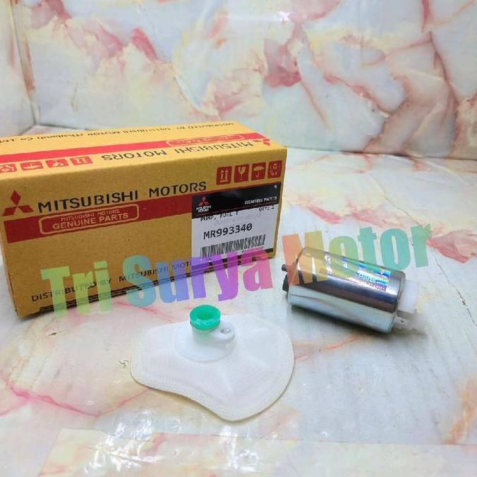 FUEL PUMP+FILTER POMPA MINYAK BENSIN ROTAK+SARINGAN MITSUBISHI MIRAGE MR993340 SIAP KIRIM