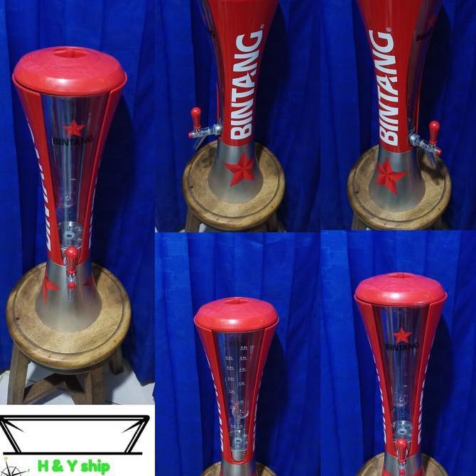 tower beer isi 3 lt/tower murah/beer tower/dispenser air/tower