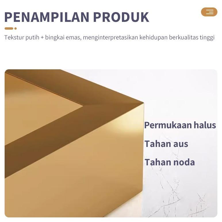 FLASH SALE COD Meja Nakas Meja Tamu Meja Kopi  Meja Susun Meja Motif Marmer Meja Makan Kecil Meja Bu