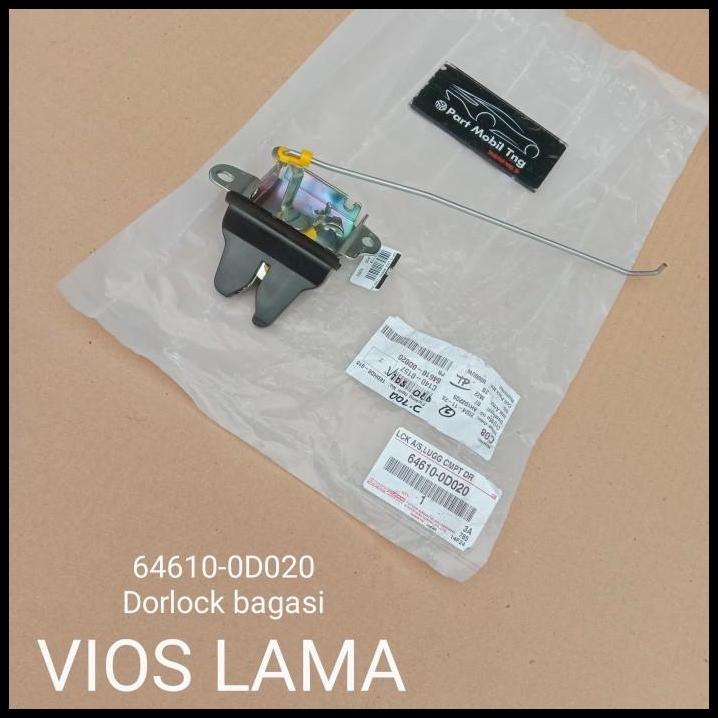 GRATIS ONGKIR DOOR LOCK DOORLOCK BAGASI PINTU BELAKANG VIOS OLD 64610-0D020 ORIGINAL
