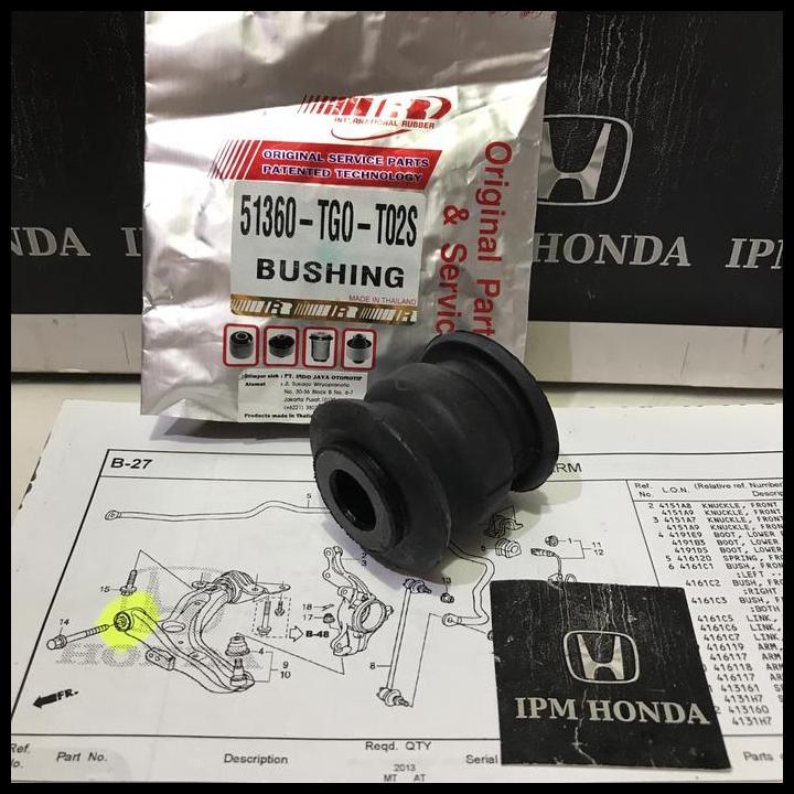 TERBARU 51360 TG0 BOS ARM FREED CITY GM2 BUSHING ARM JAZZ GE8 SMALL 
