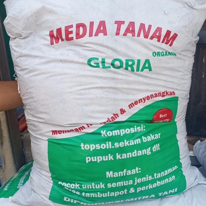media tanam gloria organik 15kg/media tanam organik/media tanam gloria