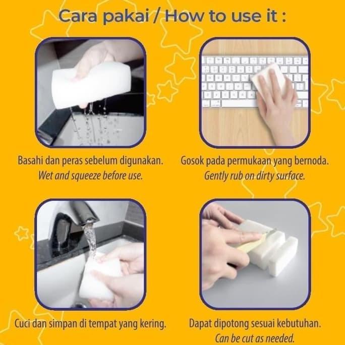 Bagus Magic Sponge 3's