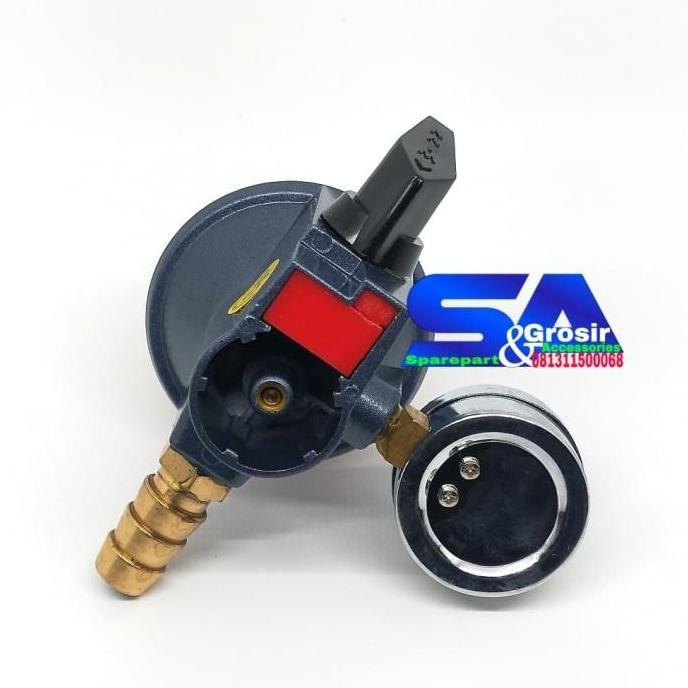 WINN GAS Regulator Tekanan Tinggi METER - Kompor Mawar Semawar Jos