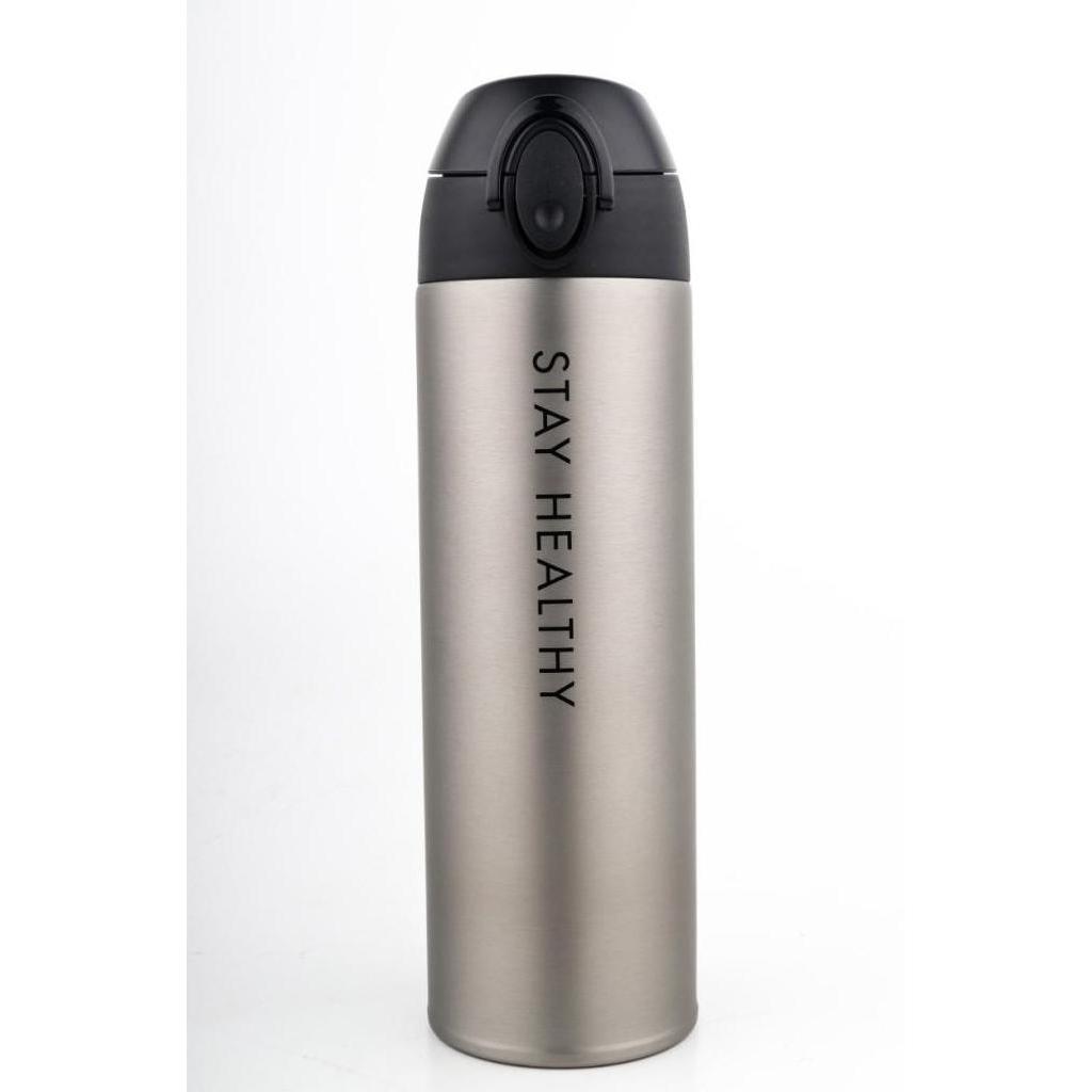 Brighton Vacum Flask Tumbler [Termos Air] 500ml Silver Grey GMG8901