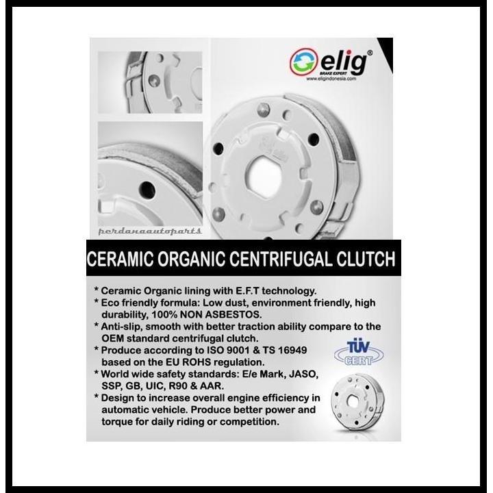 TERLARIS ELIG KAMPAS GANDA KOPLING HONDA PCX 125 CBU !!