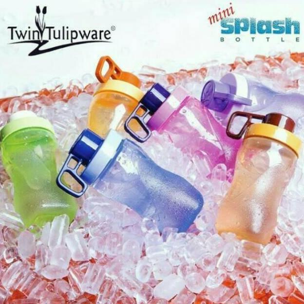 Botol Minum Tupperware - Tempat Minum - Mini Splash Bottle 300ml