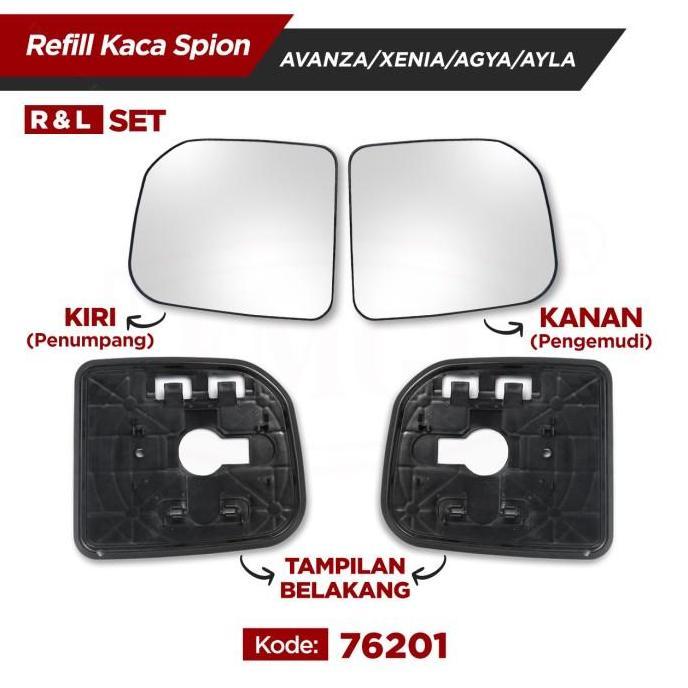 Kaca Spion Refill - Spion Mobil Avanza Xenia Agya Ayla