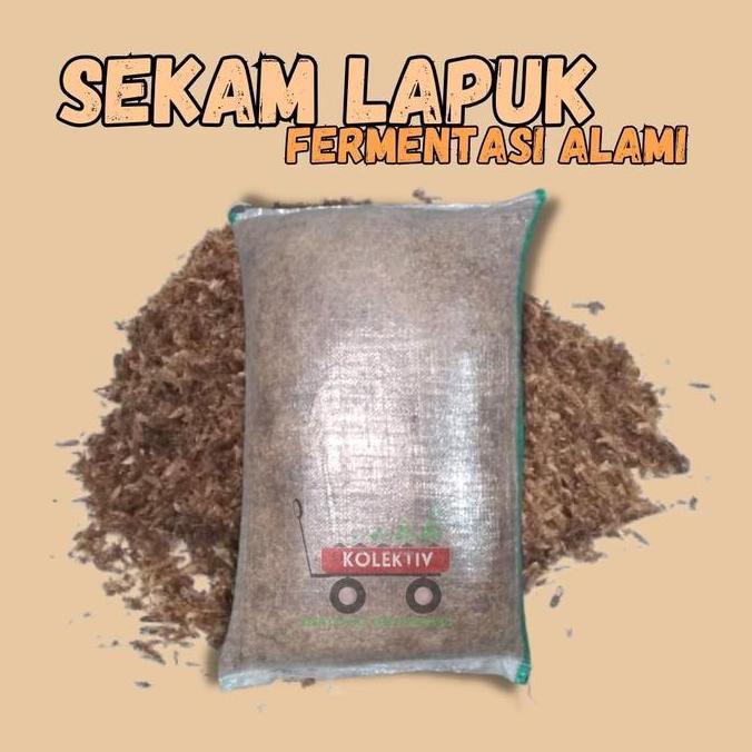 Sekam Fermentasi / Sekam Lapuk Karung