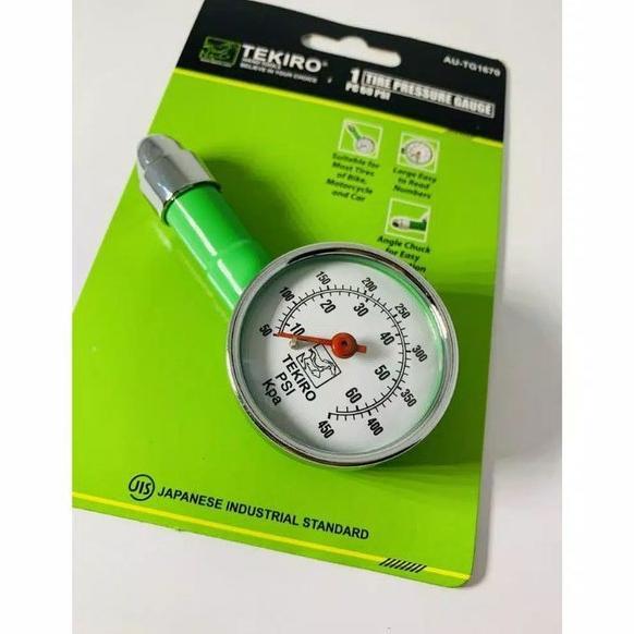 TEKIRO Alat Ukur Tekanan Ban 60 psi