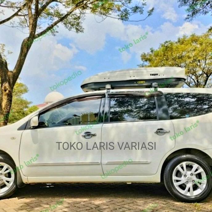 Roof Box Bagasi Atas Mobil Innova 600L Slim Baru