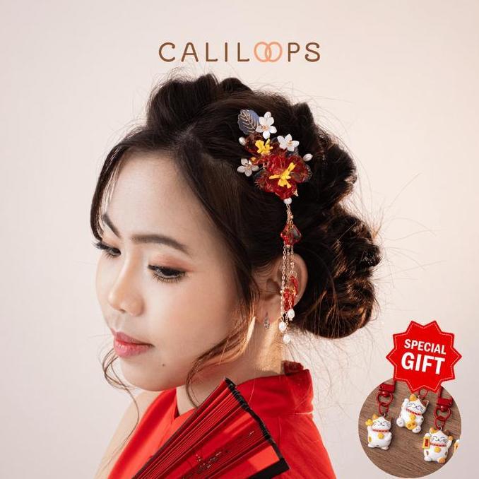 Jepit Imlek / Jepit Rambut Imlek / Bando Imlek Sincia CNY / Jepit Sincia Anak / Jepitan Imlek