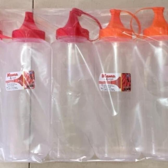 botol kecap 1 liter / botol saos / tempat saos / kecap gede