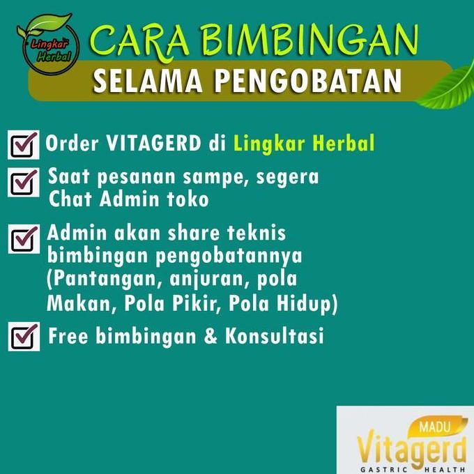 MADU VITAGERD HERBAL OBAT GERD DAN ASAM LAMBUNG ORIGINAL ASLI ORI