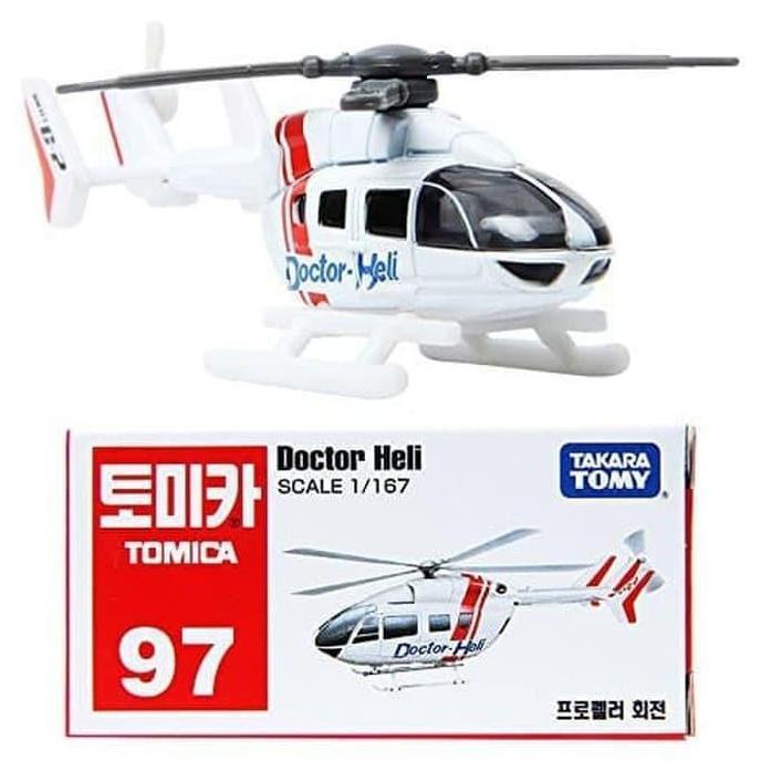 Tomica 97 Doctor Heli Takara Tomy Reguler Diecast Helicopter