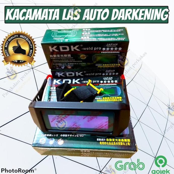 Kacamata Las otomatis weld pro KDK